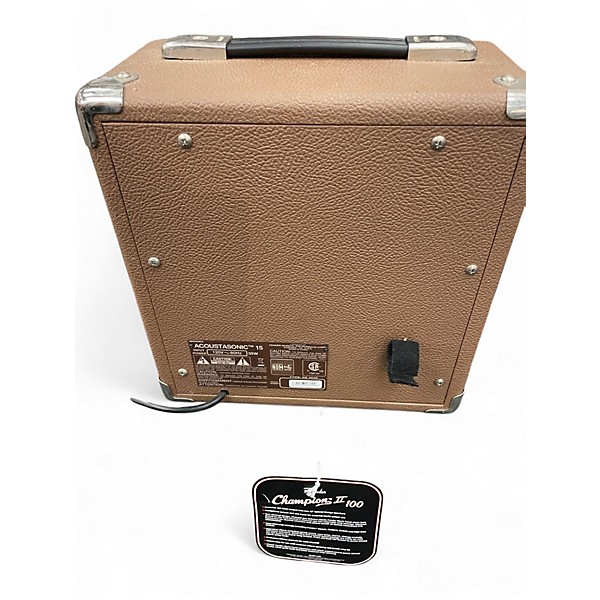 Used Fender Acoustasonic 15 Acoustic Guitar Combo Amp