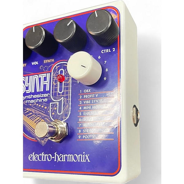 Used Electro-Harmonix SYNTH9 Synthesizer Effect Pedal