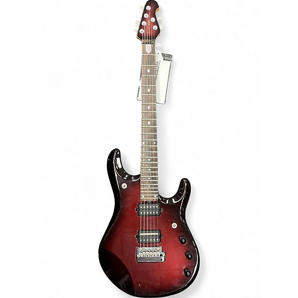 Used Ernie Ball Music Man JP6 John Petrucci Signature Red Pearl Solid Body Electric Guitar