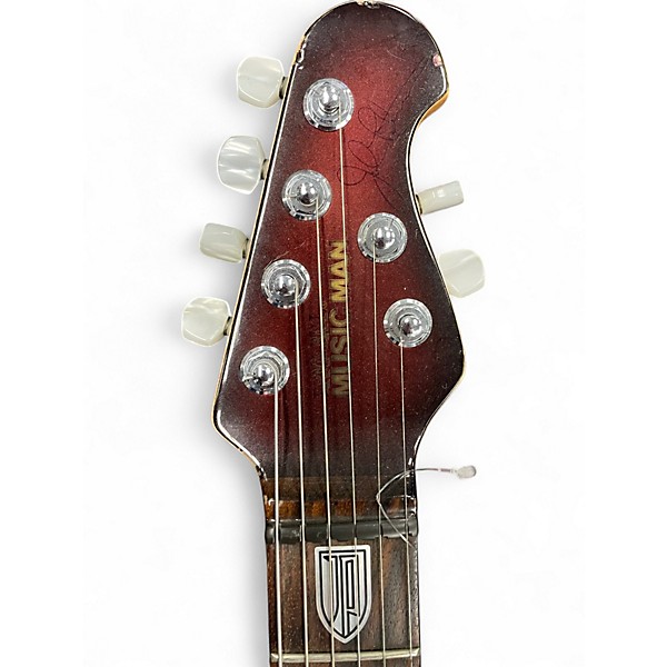 Used Ernie Ball Music Man JP6 John Petrucci Signature Red Pearl Solid Body Electric Guitar