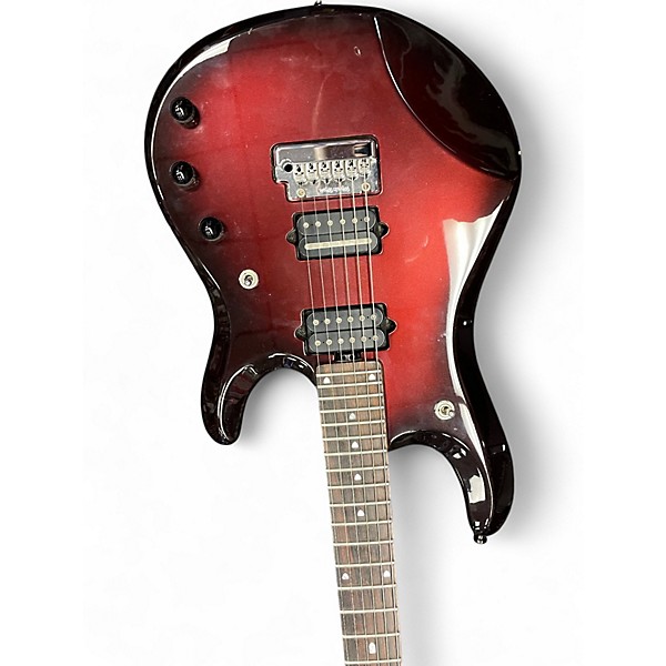 Used Ernie Ball Music Man JP6 John Petrucci Signature Red Pearl Solid Body Electric Guitar