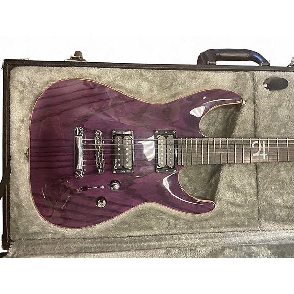 Used ESP RC600S Rob Caggiano Purple Solid Body Electric Guitar