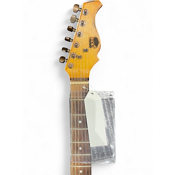 Used AXL BADWATER DISTRESSED Solid Body Electric Guitar