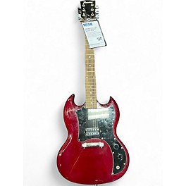 Used Maestro SG Candy Apple Red Solid Body Electric Guitar