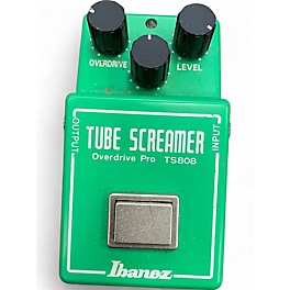 Used Ibanez TS808 Reissue Tube Screamer Distortion Effect Pedal