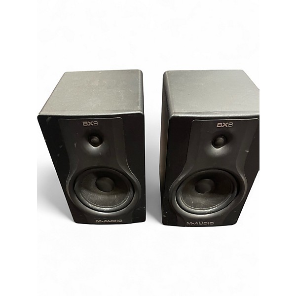 Used M-Audio bx8 PAIR Powered Monitor