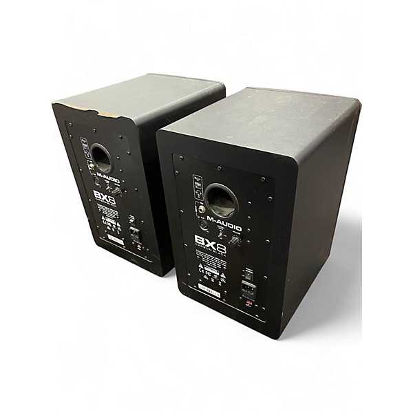 Used M-Audio bx8 PAIR Powered Monitor