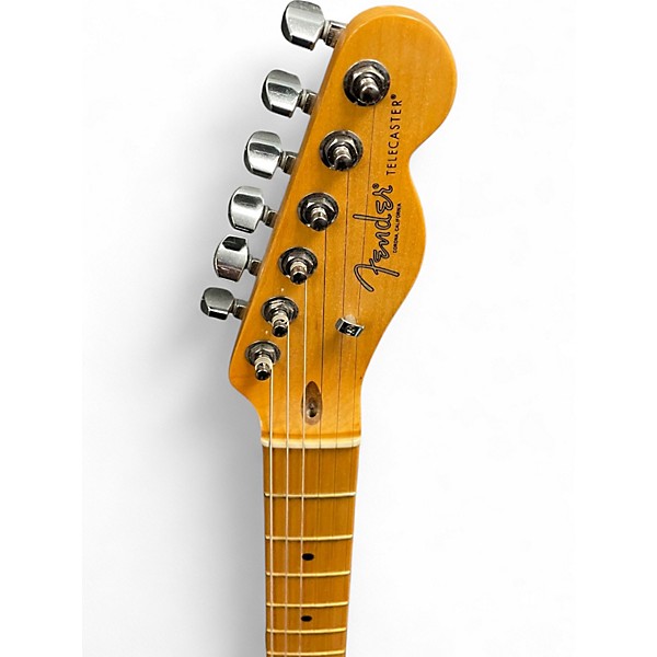 Used Fender American Professional II Telecaster Black Solid Body Electric Guitar