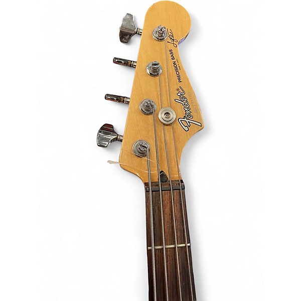 Used Fender CONTEMPORARY PRECISION BASS LYTE Black Electric Bass Guitar