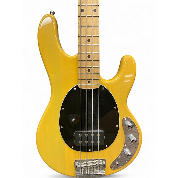 Used Sterling by Music Man Classic Ray 24 Butterscotch Blonde Electric Bass Guitar