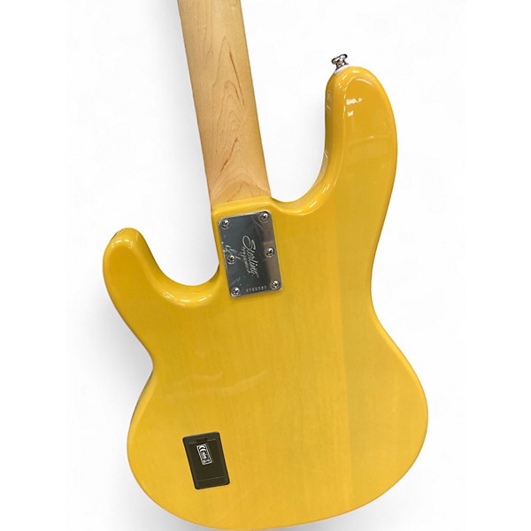 Used Sterling by Music Man Classic Ray 24 Butterscotch Blonde Electric Bass Guitar
