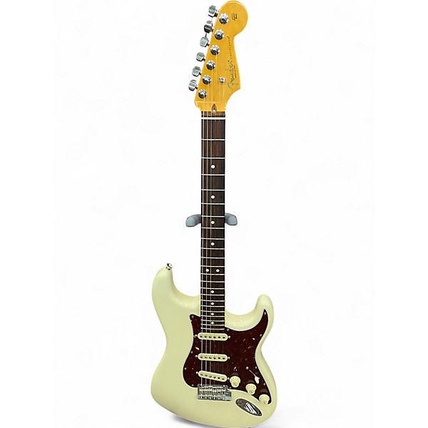 Used 2021 Fender American Professional II Stratocaster Olympic White Solid Body Electric Guitar