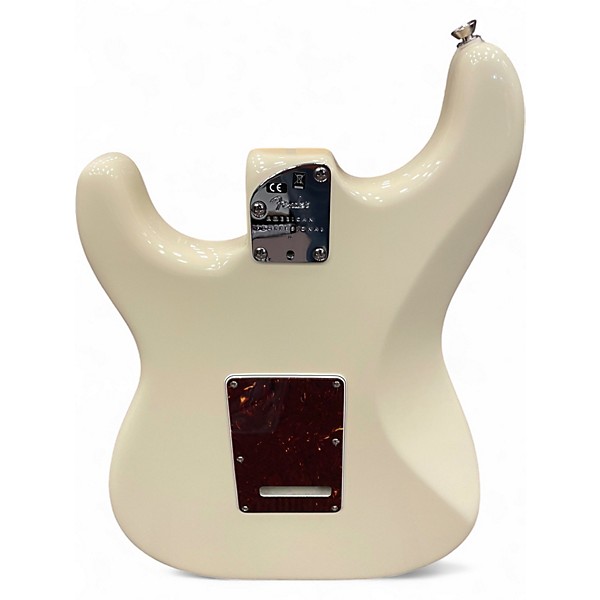 Used 2021 Fender American Professional II Stratocaster Olympic White Solid Body Electric Guitar