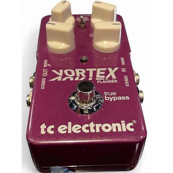 Used TC Electronic Vortex Flanger Effect Pedal