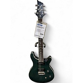 Used Harley Benton CST-24 DELUXE Emerald Green Solid Body Electric Guitar