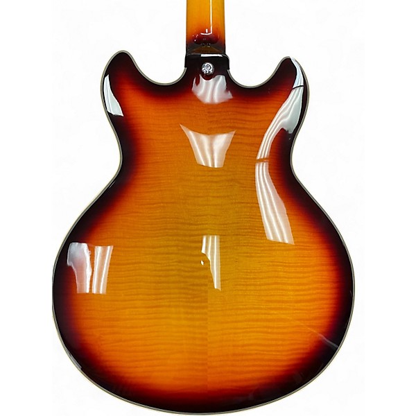 Used D"angelico PREMIER MINI DC VINTAGE SUNBURST Hollow Body Electric Guitar