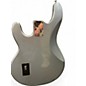 Used Sterling by Music Man Ray34 silver mist Electric Bass Guitar
