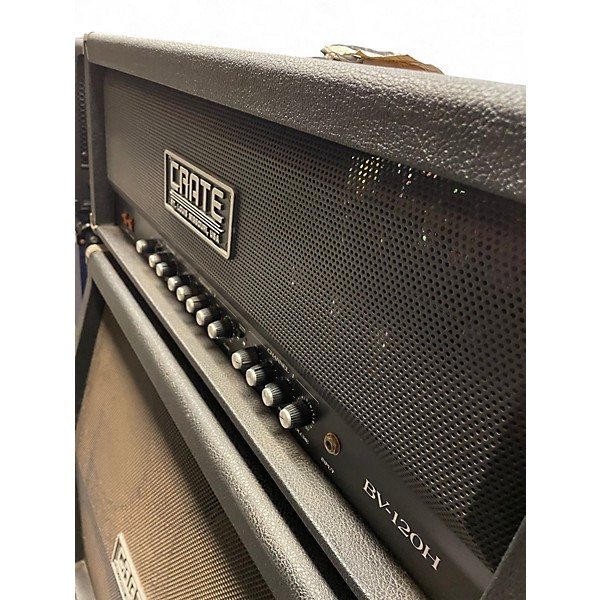 Used Crate BV120H Blue Voodoo 120W Tube Guitar Amp Head