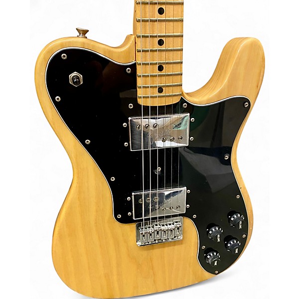 Vintage 1978 Fender Deluxe Telecaster Vintage Natural Solid Body Electric Guitar