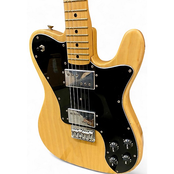 Vintage 1978 Fender Deluxe Telecaster Vintage Natural Solid Body Electric Guitar