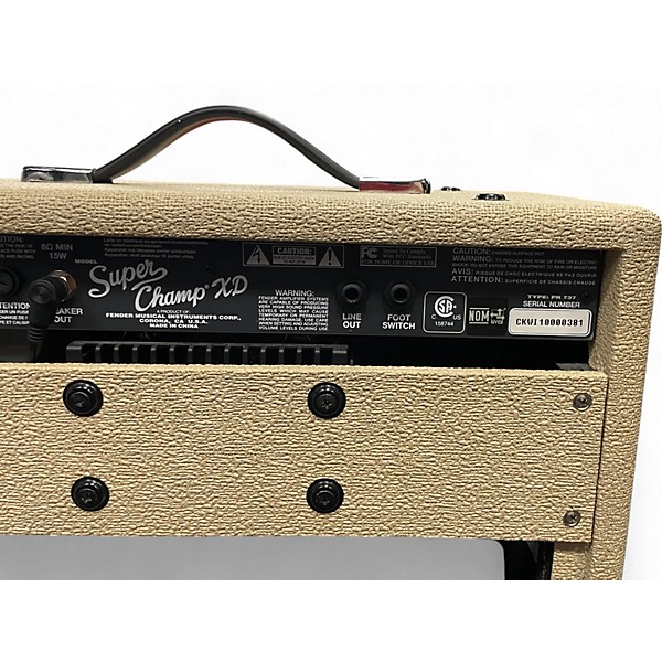 Used Fender Super Champ XD 15W 1x10 Guitar Combo Amp