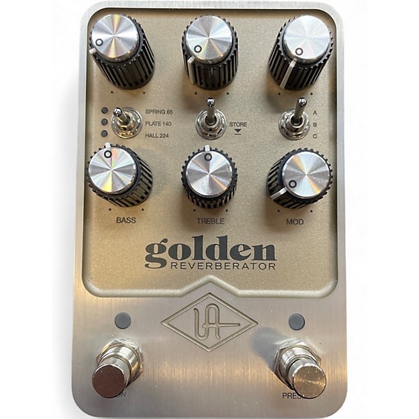 Used Universal Audio GOLDEN REVERBERATOR Effect Pedal