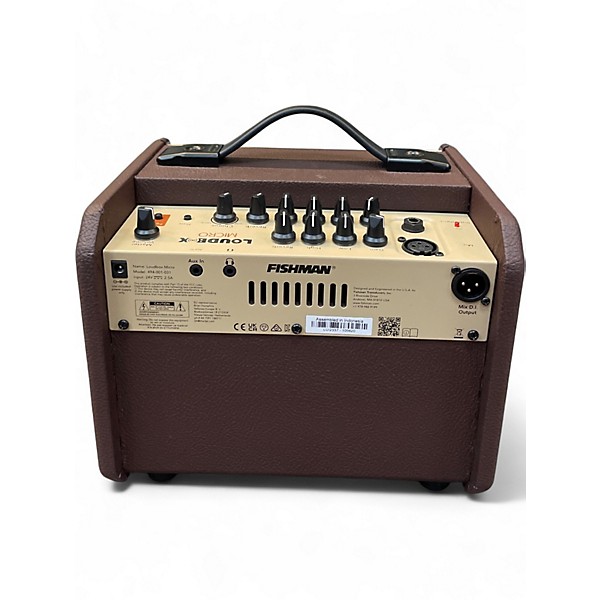 Used Fishman LOUDBOX MICRO Acoustic Guitar Combo Amp
