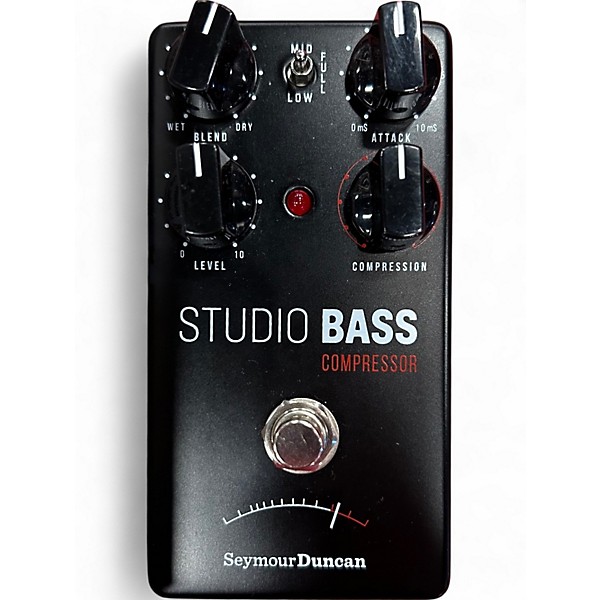 Used Seymour Duncan Studio Bass Compressor Effect Pedal
