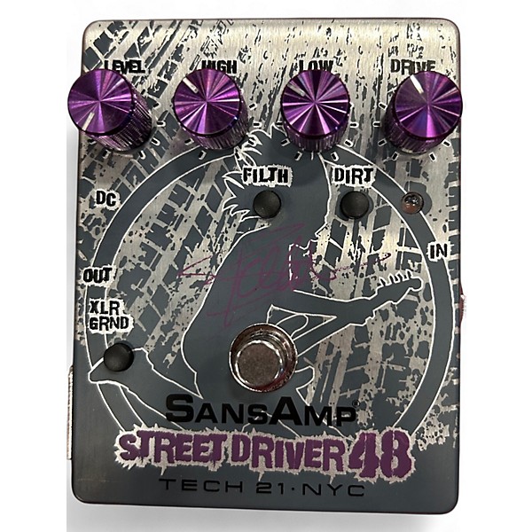 Used Tech 21 Frank Bello Signature SansAmp Street Driver 48 Effect Pedal