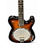 Used Gold Tone Solid Body Electric Banjitar Tobacco Sunburst Banjo