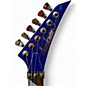 Used Jackson X Series Soloist  lightning blue Solid Body Electric Guitar