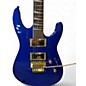 Used Jackson X Series Soloist  lightning blue Solid Body Electric Guitar