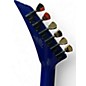 Used Jackson X Series Soloist  lightning blue Solid Body Electric Guitar