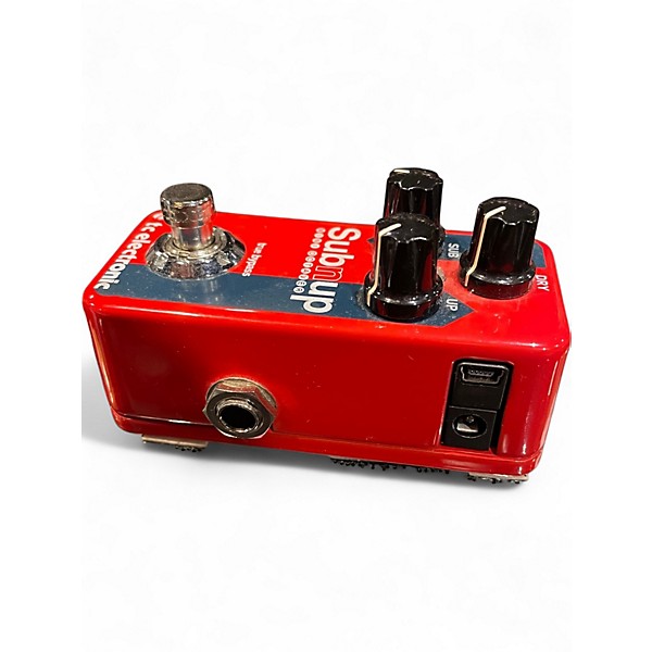Used TC Electronic Sub N Up Mini Octaver Effect Pedal