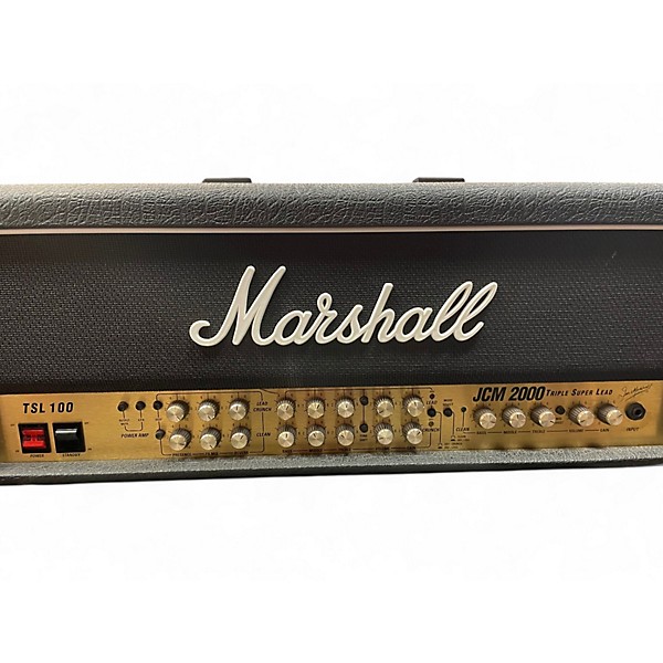 Used Marshall TSL100 JCM2000 Triple Super Lead Tube Guitar Amp Head