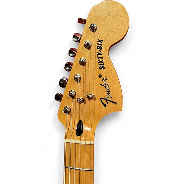 Used Fender Alternate Reality Sixty Six Daphne Blue Solid Body Electric Guitar