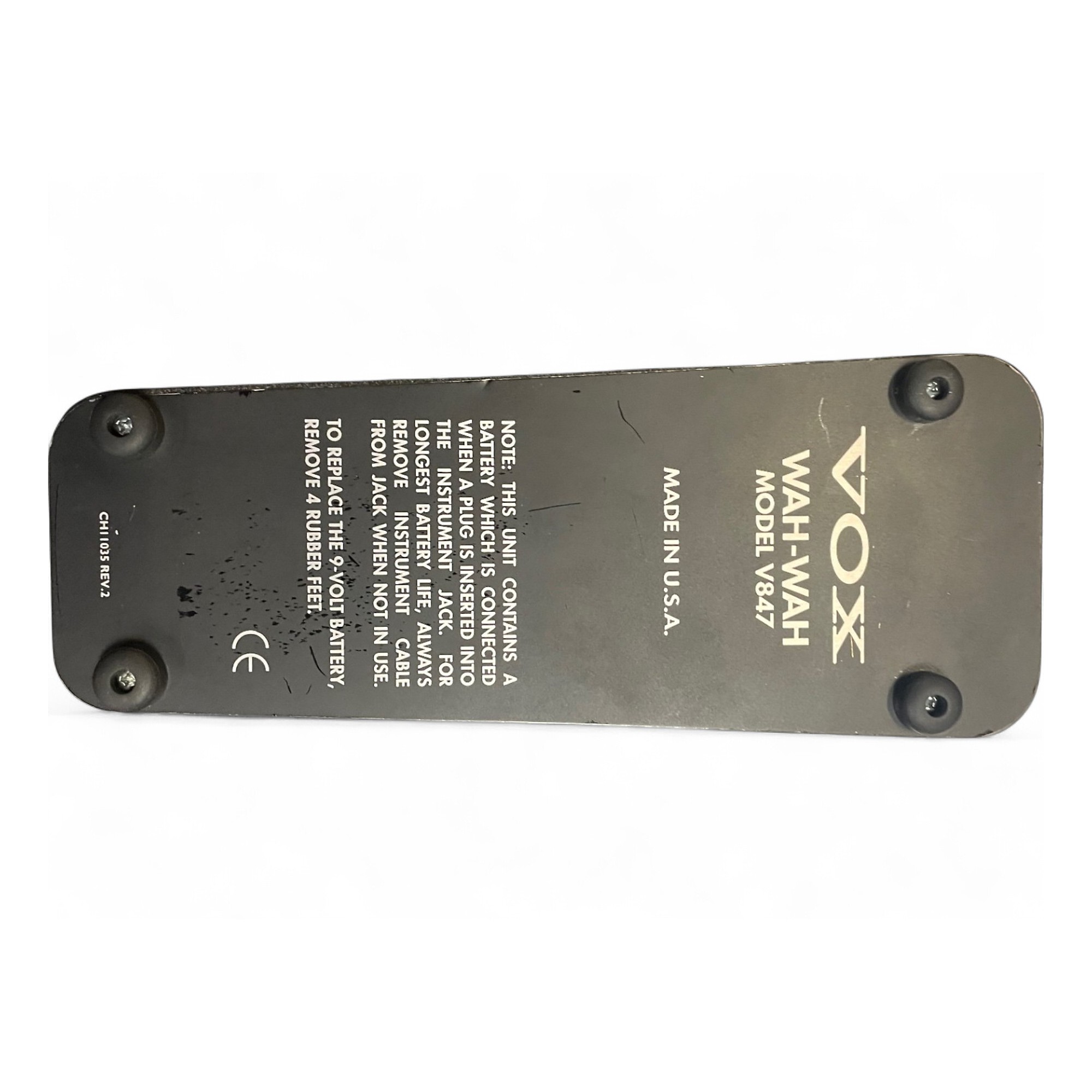 VOX ワウペダル MODEL V847 USA製