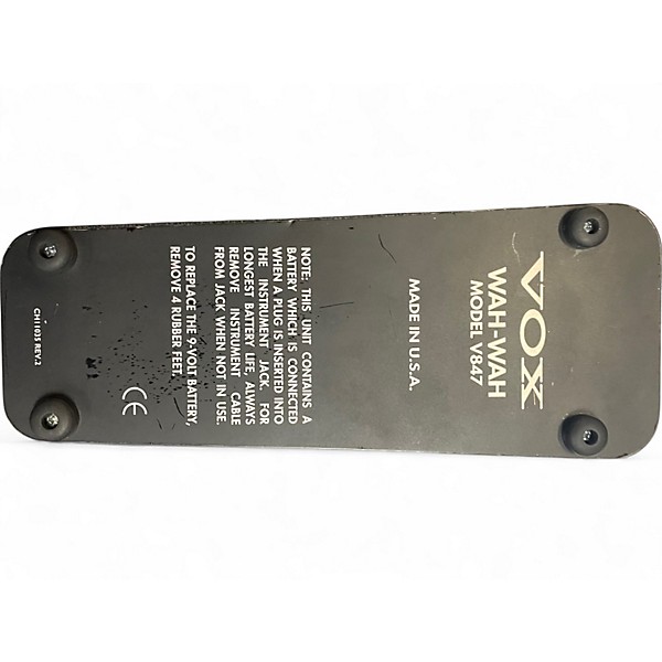 Amazon.com: Vox V847-A 1960s-Style Classic Reissue Wah