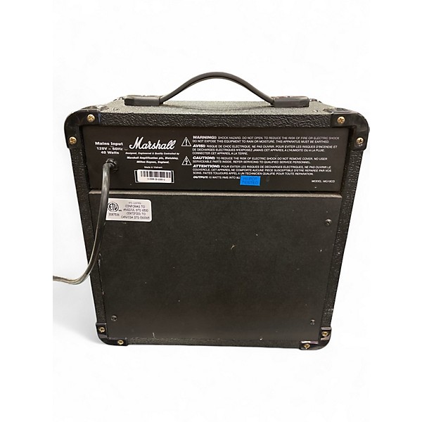Used Marshall MG10 10W 1X6.5 Guitar Combo Amp
