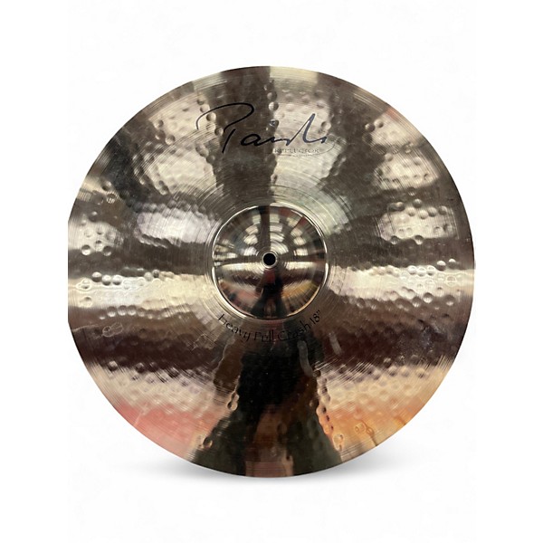 Used Paiste 18in Signature Reflector Heavy Crash Cymbal