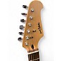 Used Carlo Robelli DOUBLE CUTAWAY HSS STRAT Black Solid Body Electric Guitar