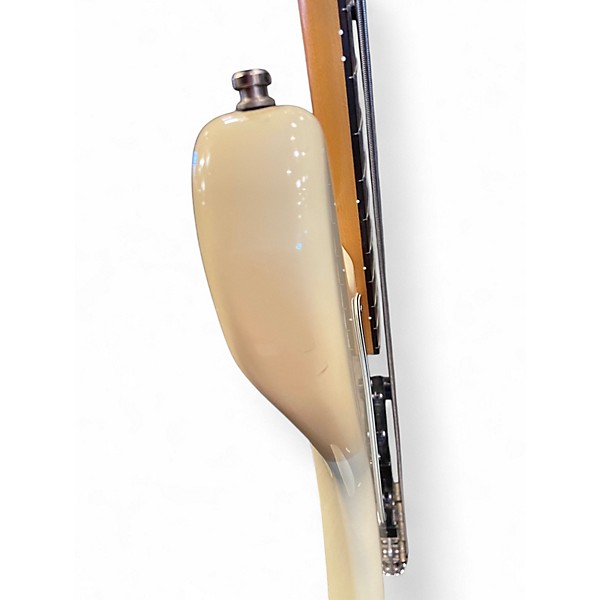 Used Fernandes LEB2 Cream Electric Bass Guitar