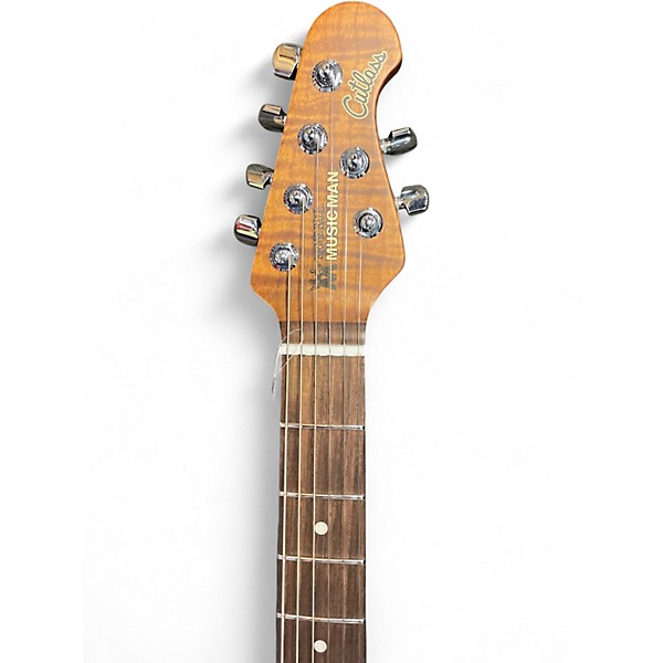 Used Ernie Ball Music Man Cutlass RS Daphne Blue Solid Body Electric Guitar