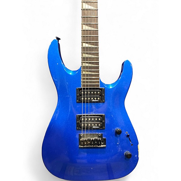 Used Jackson JS22 Dinky Metallic Blue Solid Body Electric Guitar