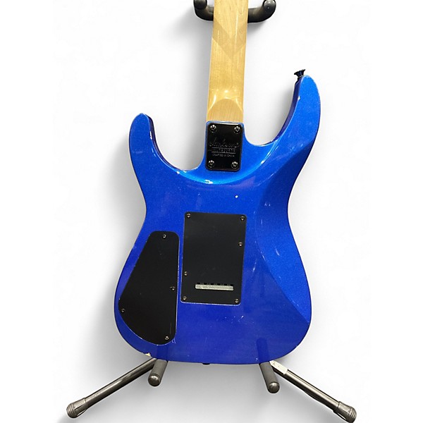 Used Jackson JS22 Dinky Metallic Blue Solid Body Electric Guitar