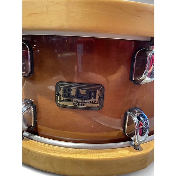 Used TAMA 14X6.5 Sound Lab Project Snare Brown Drum