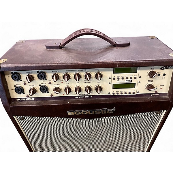 Used Acoustic A1000 2x50W Stereo Acoustic Guitar Combo Amp