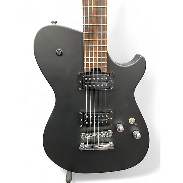 Used Cort META SERIES MBM-1 SATIN BLACK Solid Body Electric Guitar