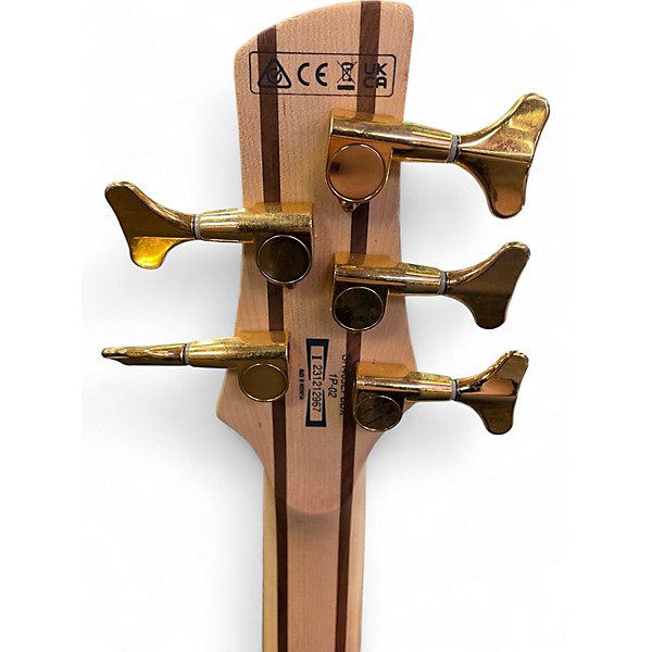 Used Ibanez SR405 5 String Mars Gold Electric Bass Guitar