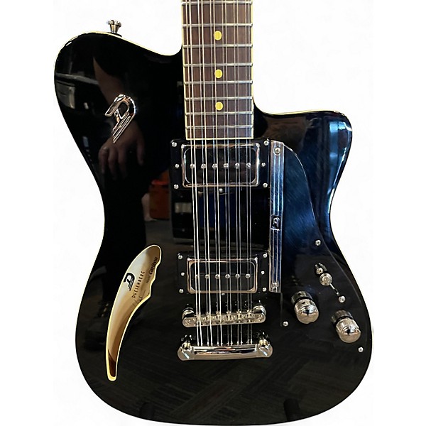 Used 2022 Duesenberg Caribou BLACK Solid Body Electric Guitar